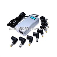 Automatic 90W universal laptop power supply with LCD Show and 5V 2A USB charge for Iphone