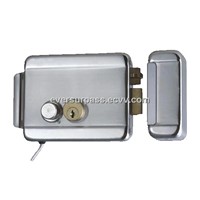 Double Electric Control Door Lock (nickel plating)