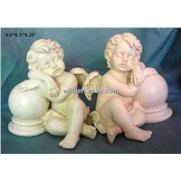 Resin Angel Statue as Home Decoration
