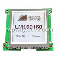 160X160 Graphic LCD Display Cog Type LCD Module (LM160160A)