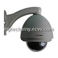 22x Optical Zoom Speed Dome CCTV Camera System Built in Alarm Functions