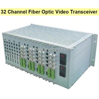 32 Channel Fiber Optic Video Transceiver