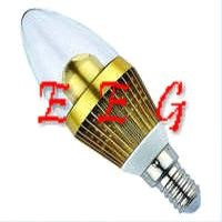 3W Clear Cover LED Candle light