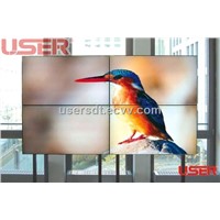 46 inch LCD Video Wall with ultra-narrow bezel brightness 450nits
