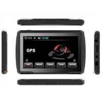 4.3 Inch Portable Automobile Gps Navigation Systems with CPU MSTAR,400 MHZ