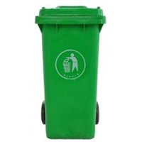 50,100,120, 240 Litre Small Plastic Green Recycling Wheelie Bin Storage for Schools