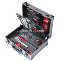 63pcs kraft brand hand tool set in aluminium case
