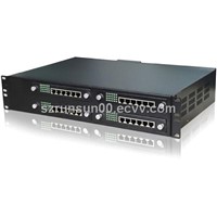 72 Ports VoIP Gateway, Supports FXO, FXS and FXO + FXS, Supports SIP MCGP Protocols for VoIP Call