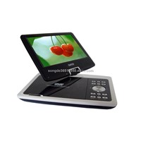 7inch portable dvd player with swivel