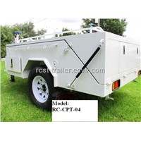 7x6ft Heavy Duty off Road Powder Coated Hard Floor Camper Trailer RC-CPT-04