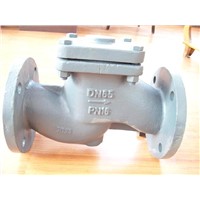 823-F (DIN) Check Valve Lift Type flanged ends
