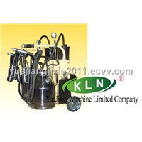 9J-II-type piston milking trolley