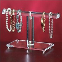 Acrylic bracelet jewelry display rack