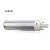 Aluminium G24 Bulb Light 7W LED Plug In Light with Frosted Cover