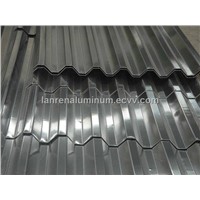 Aluminium roofing, corrugated, wave sheet, plate