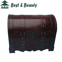 Antique lacquer wooden storage box (FFR041)