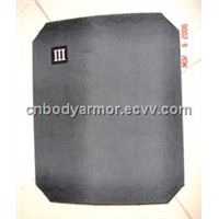 Aramid Fiber/ Al2O3 Ceramic Bulletproof Plate,USA NIJ0101.04 Level III,Maximum Weight 2.7KG