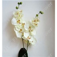 Artificial flower with high quality: Artificial 2-stem orchid of silk flower