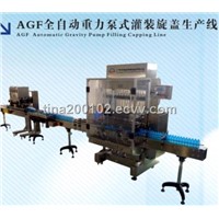 Automatic Gravity Pump Filling & Capping Line