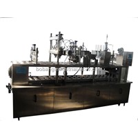 Automatic Ice Cream Filling Machine with 2 Lines