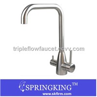 Best Selling Stainless Steel Three Way kitchen Water Tap