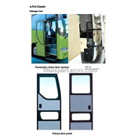 Bus door panel