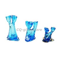 Glass Candle Holder (CQCH-003)