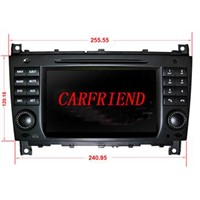 Car DVD Player for Benz C CLK  CLS with GPS Touch-Screen TV Radio Bluetooth MP4  IPOD Free-Map