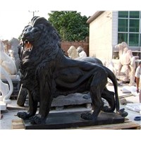 Cast Brass bronze Lion Statue Sculpture