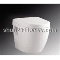 Ceramic Wall hung toilet ( saving water and durable )