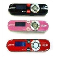 Colorful USB Memory Card Mp3 Player with Digital Sound Recording BT-P129