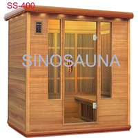 Commercial Best Selling 4P Wood Infrared Sauna from Factory