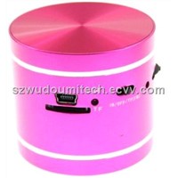 Cylinder vibration speaker