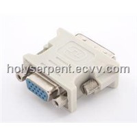 DVI(24+1) Male to VGA Female adapter