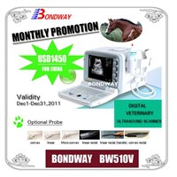 Digital Portable Veterinary Ultrasound Scanner BW510V