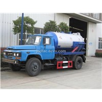 DongFeng140 Long-headed Cab Sewage Sucktion Truck
