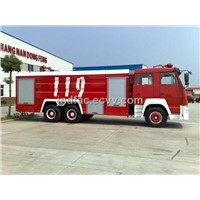 Dongfeng 6*4 10000L Water-Foam Tank Fire Fighting Truck