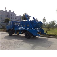Dongfeng Xiaobawang Swing Arm Type Garbage Truck