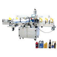 Double side labeling mchine