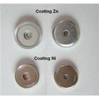 Electric Neodymium Motor Permanent Magnets with Zinc / Nickel Coating