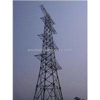 Electric lattice steel tower