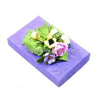 Elegant Gift Paper Box With Decoration