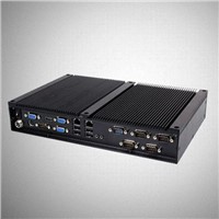 Embedded Box PC with Atom D525 CPU IEC-622DH ( HDMI, 3 VGA, Audio,6 COM)