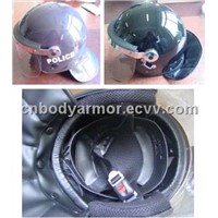 FBK-5LD Anti-riot helmet,Polycarbonate mixed some ABS to increase the toughness of the helmet
