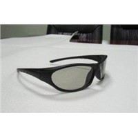 Fashion plastic circular polarized 3D TV glasses for 3D/4D cinema-PH0013 CE, EN71