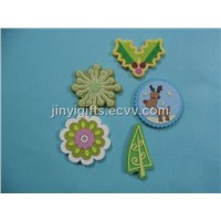 Flower and Leaf Soft PVC Fridge Magnet