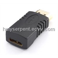 HDMI CF to AM adapter,HDMI type A male to Type C female adapter