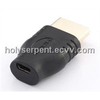 HDMI Type C Female to HDMI Type A Male adapter
