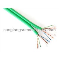 Hottest sale 100 ohm Solid PE Broadband  twisted pair Lan Cable CAT5E