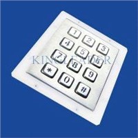 IP65 Metal Numeric Keypad for vending machines ticketing machines,workstation